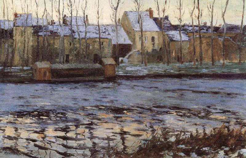 Maurice cullen Winter at Moret china oil painting image
